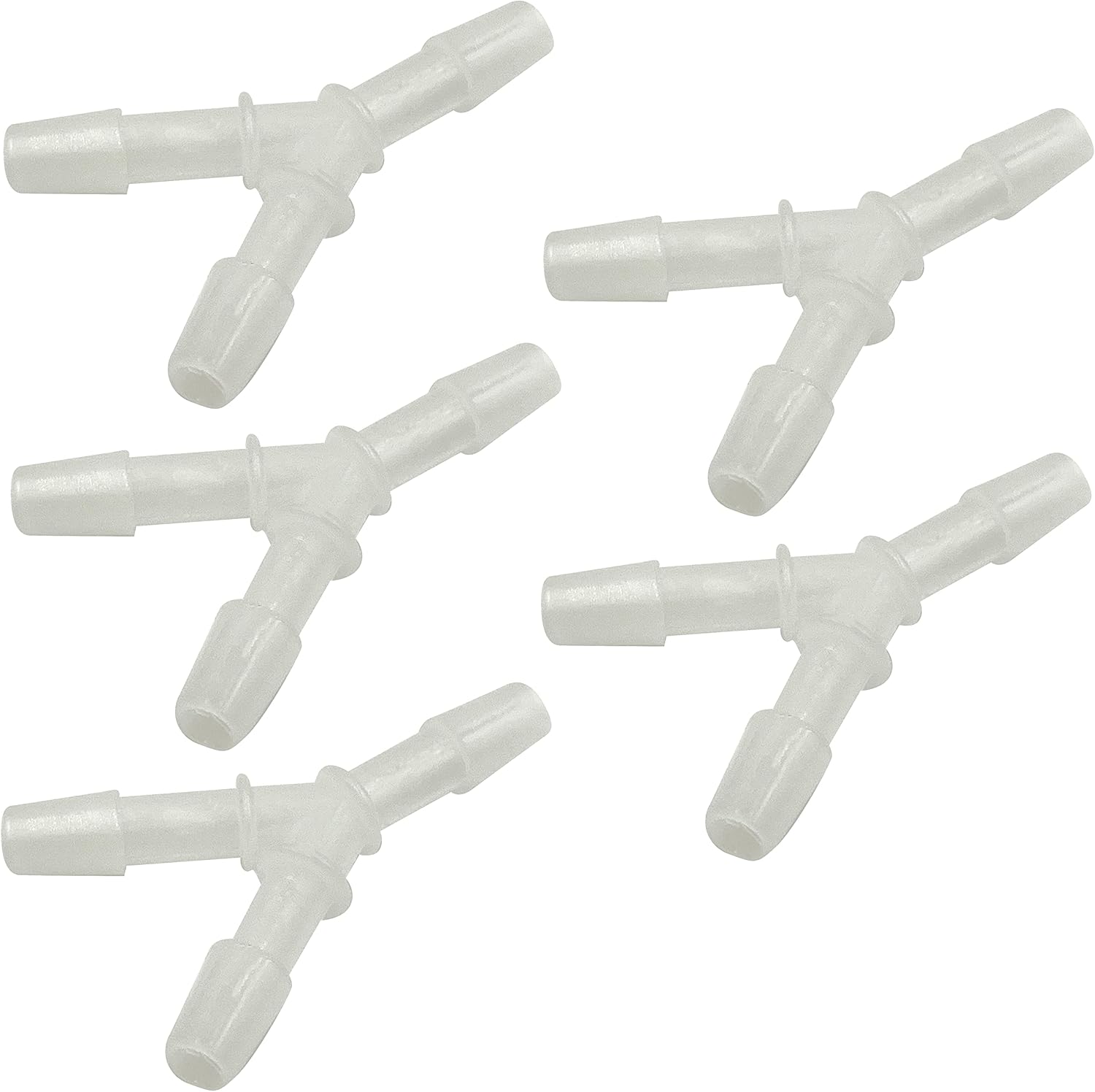 ResOne Oxygen Tubing Y Connector front view showing three-way barbed splitter design.