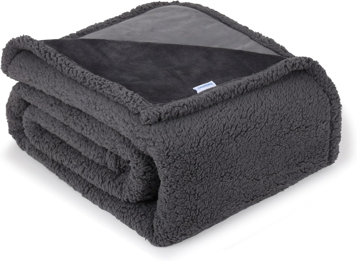 Premium Cooling Blanket for Medium Dogs - Breathable Summer Cold Pet Throw Blanket, Q-MAX>0.5, Washable Durable Soft Cooling Cat Mat for Hot Weather, Grey,30x40 - Image 14