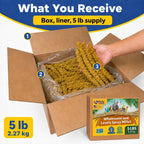 Birds LOVE non-GMO spray millet packaging and label