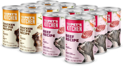Your Pet's Kitchen Wet Dog Food, Chicken Pot Pie - Real Chicken, Slow Simmered Pt, Grain-Free - 13.2 oz Cans (Pack of 6), Made in USA, Complete & Balanced - Image 13