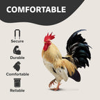 Adjustable strap details on Hen Holster chicken harness diaper