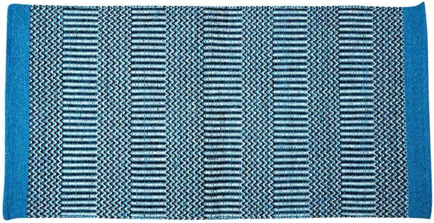 Tuff Rider acrylic double weave Western saddle blanket front view