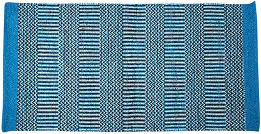 Tuff Rider acrylic double weave Western saddle blanket front view