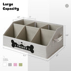 GreenPetopia storage organizer with six adjustable compartments