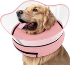 Supet Raised Inflatable Dog Cone Collar to Stop Licking, Soft Dog Cone Alternative After Surgery, Doggie Neck Donut Collar for Small Medium Large Dogs - Image 9