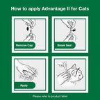 Advantage II Large Cat Vet-Recommended Flea Treatment & Prevention | Cats Over 9 lbs. | 2-Month Supply - Image 9