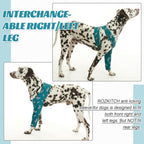 Premium cone alternative canine medical sleeve with magic sticker closure on back