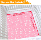 Thinmuhand puppy playpen mat attached to metal frame