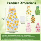 6 Pack Reusable Bird Diapers with 10 Washable Pads - Image 2