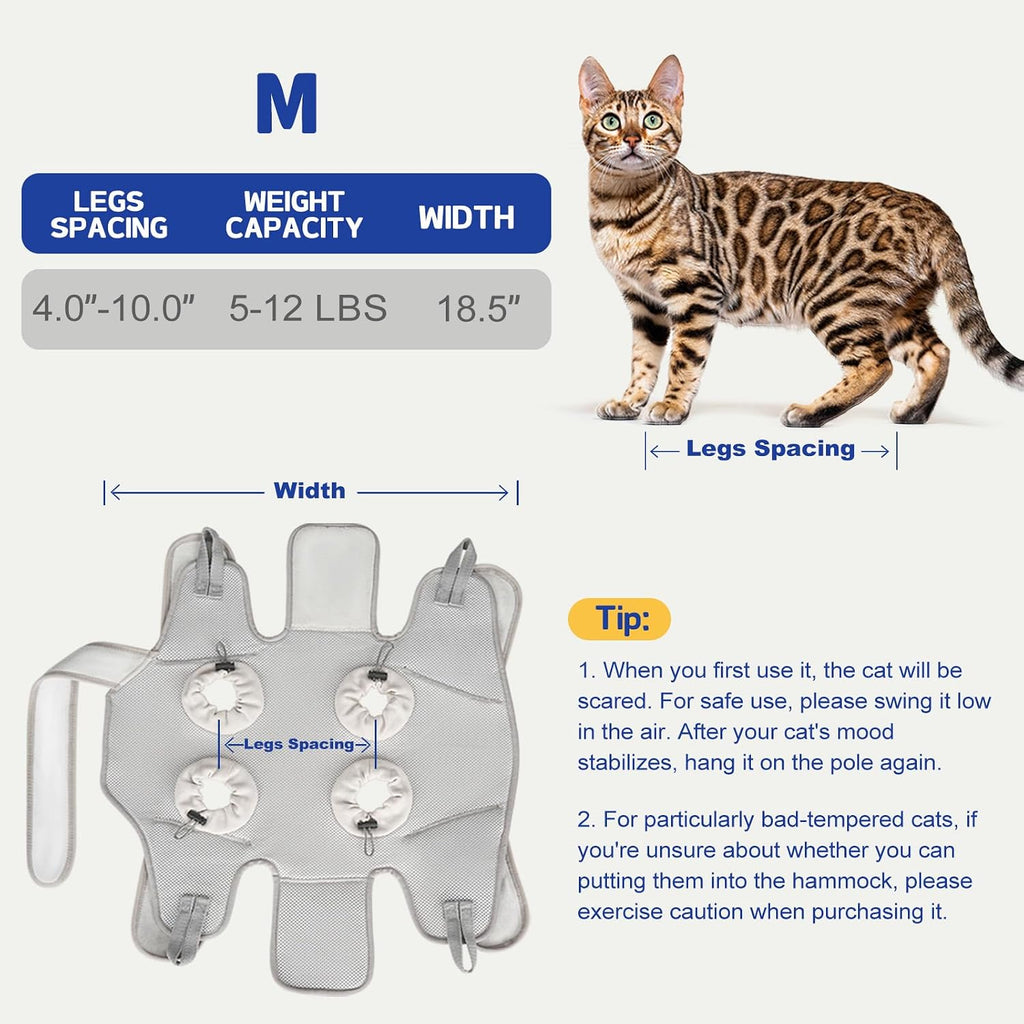 Supet pet helper sling used for administering medicine and cleaning ears safely at home