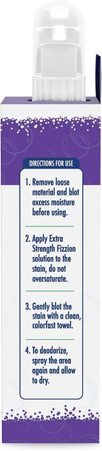 Fizzion CO2 powered pet stain remover packaging