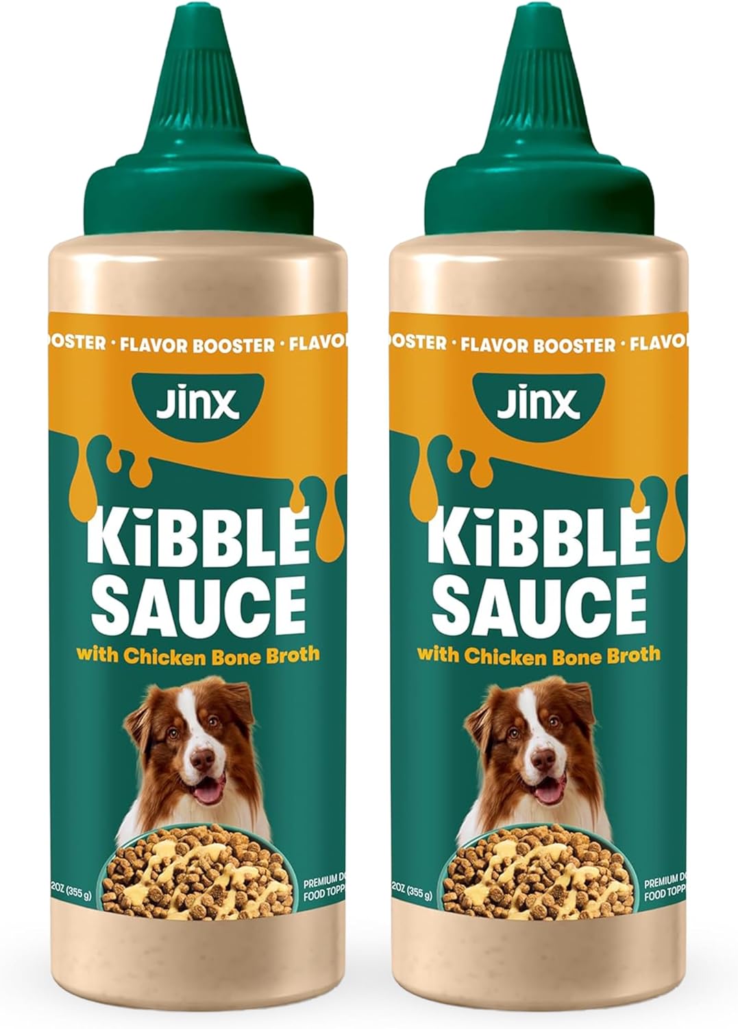 Jinx Kibble Sauce for Dogs - Premium Dog Food Kibble Topper Sauce & Flavor Booster Made with Beef Bone Broth - All-Natural Ingredients, No Additives or Fillers - 12 Oz - Image 10