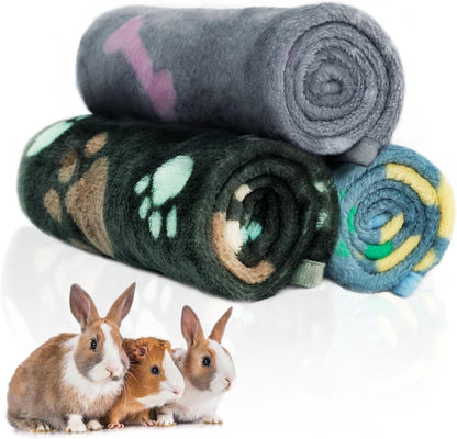 6 Pack Guinea Pig Cage Liner, Washable Guinea Pig Fleece Blankets Beding Accessories, Flannel Throw Warm Sleep Mat, Pet Pee Pads for Small Animal Hamster Rabbit Puppy Cat (Dark Color, 26x14 Inch) - Image 12