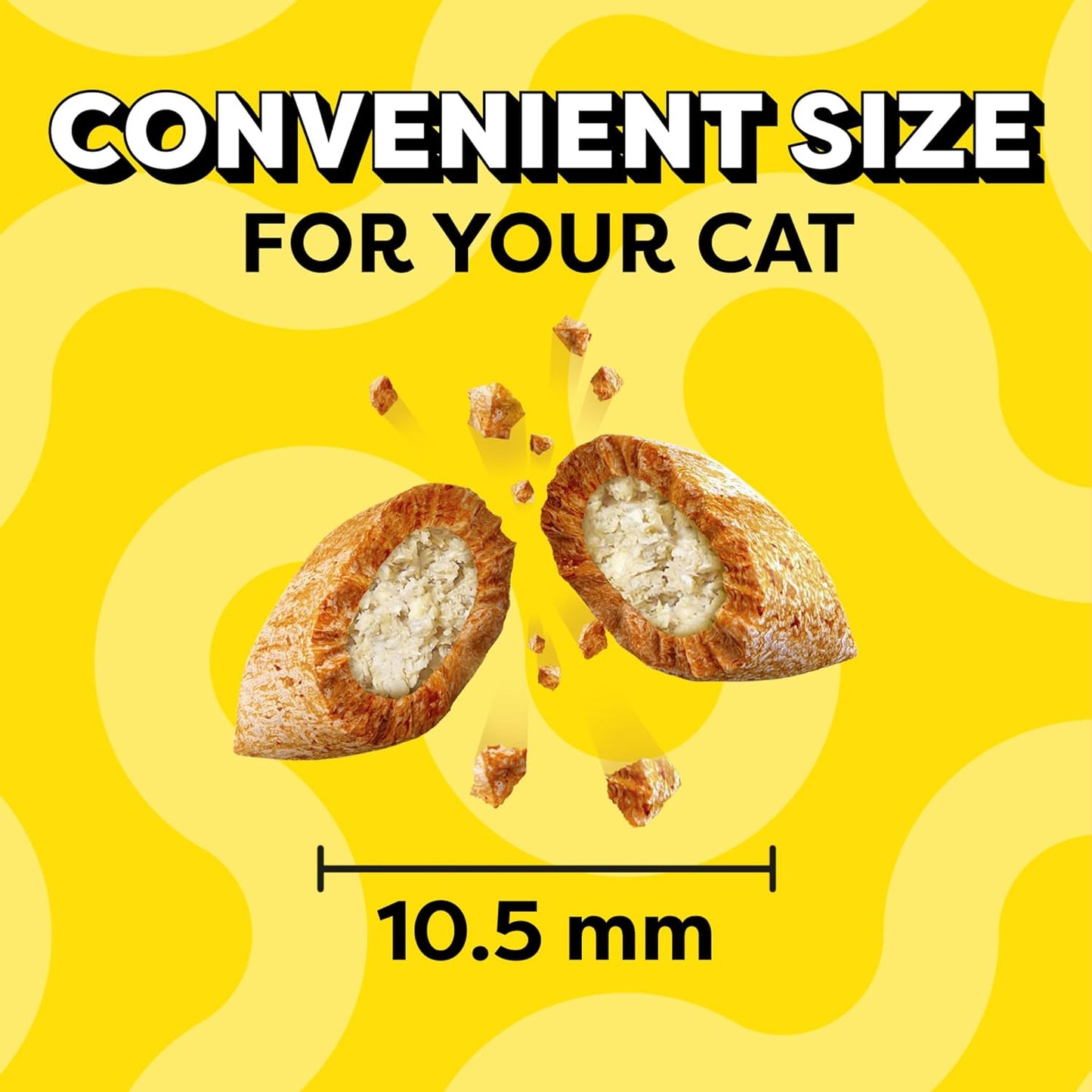 Temptations Cat Treats Classic Crunchy and Soft Cat Treats, Tasty Chicken Flavor, 30 oz. Tub - Image 9