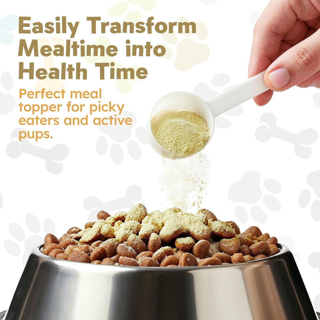 Okköbi dog bone broth powder for joint health and mobility