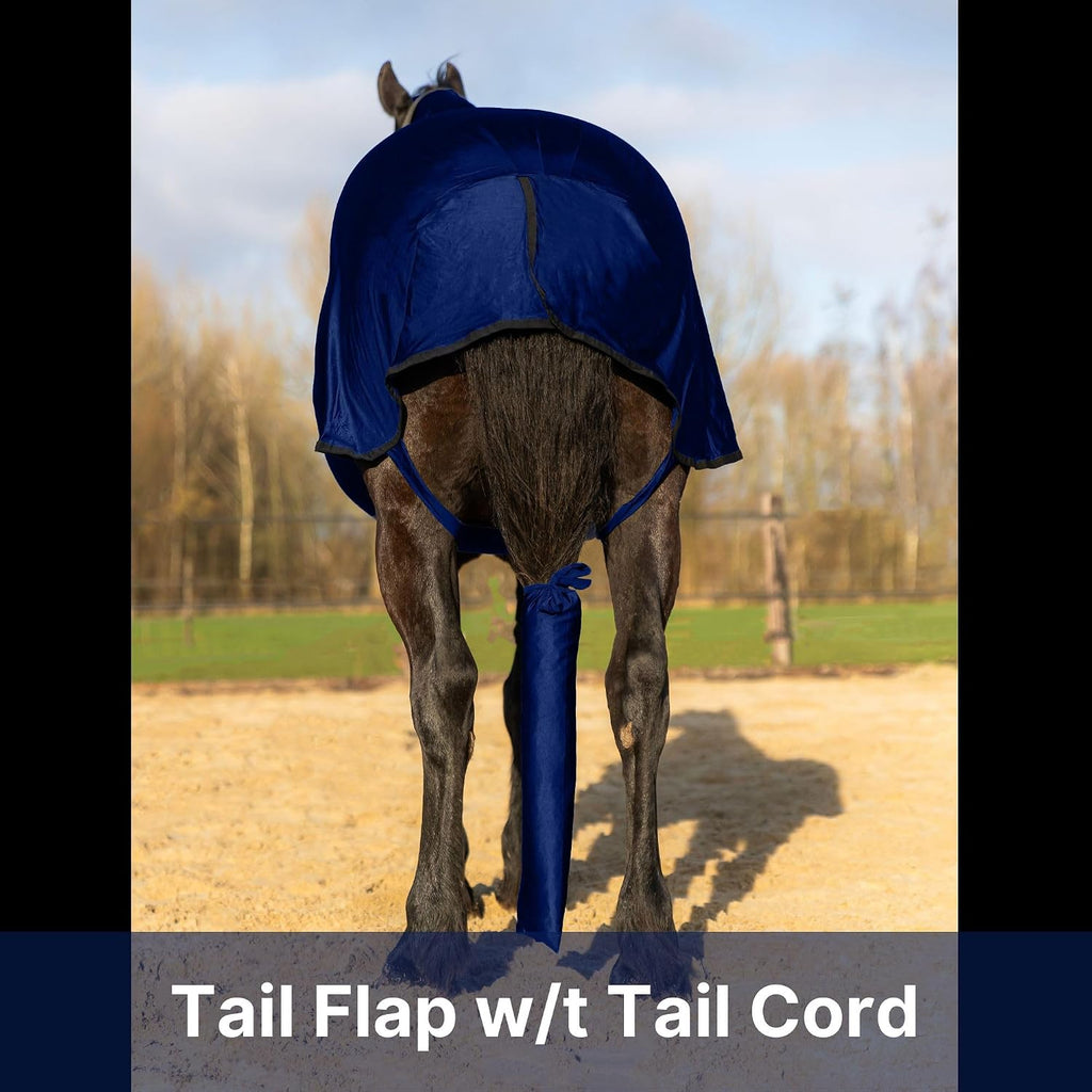 Resistance full body horse sleazy for blanket rub protection