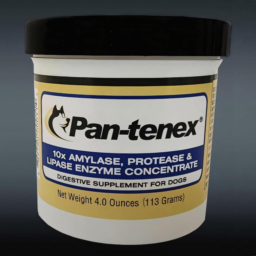 Pan-tenex 10x Digestive Enzymes packaging 8.8 ounces