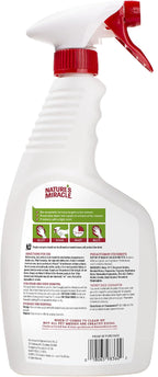 Nature's Miracle bio-enzymatic pet stain remover formula targeting tough urine spots