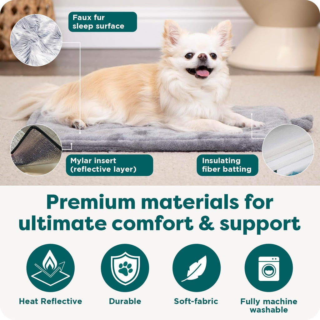 Furhaven ThermaNAP mat inside pet carrier
