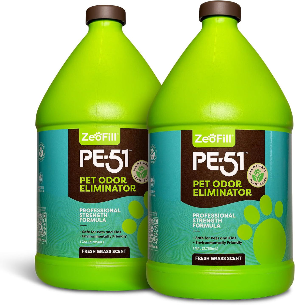 ZEOFILL PE-51 Pet Urine Odor Eliminator - Professional Pet Urine Enzyme Cleaner - Pet, Turf & Yard Smell Remover, Cat & Dog Pee Deodorizer Spray, Outdoor Use Natural Eco-Friendly Enzymes, 1 Gallon - Image 9