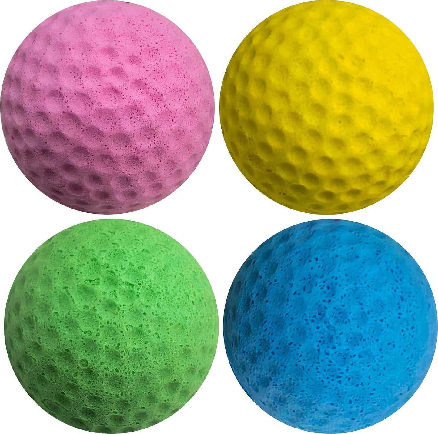 Cat Foam Ball Cat Sponge Ball Toy Soccer Toy (12Pack) - Image 9