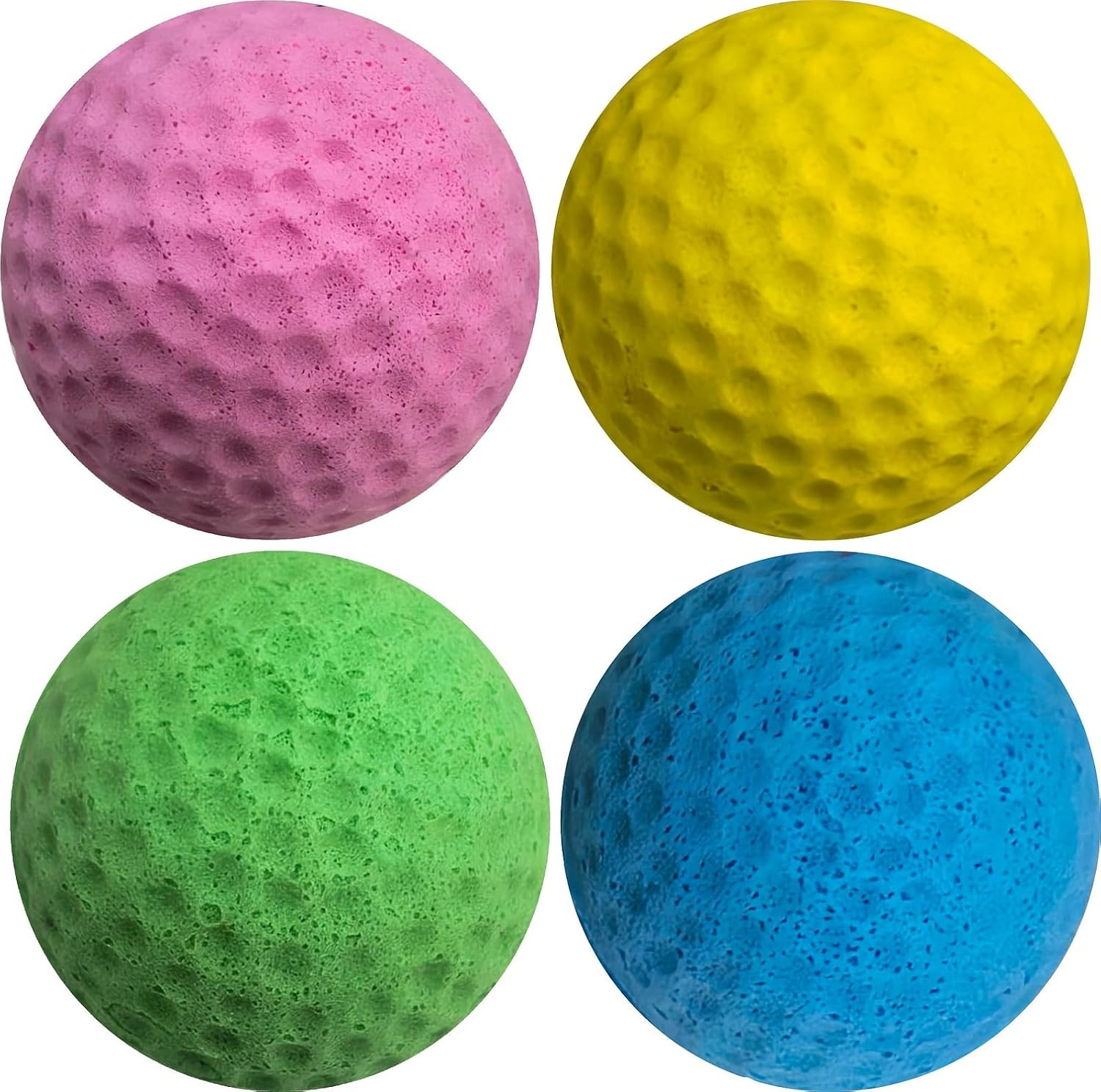 Cat Foam Ball Cat Sponge Ball Toy Soccer Toy (12Pack) - Image 9