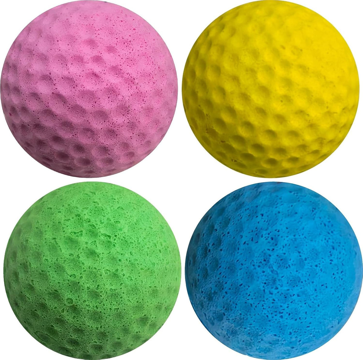 Cat Foam Ball Cat Sponge Ball Toy Soccer Toy (12Pack) - Image 9