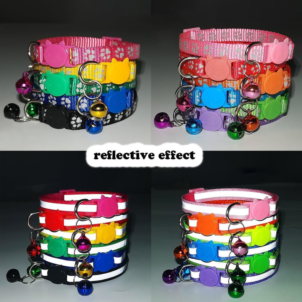 Detailed view of the removable metal jingle bell and sturdy D ring attachment on the PSPORT pet collar.