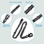 Aviation aluminum quick release frog clip on Raipult dog leash