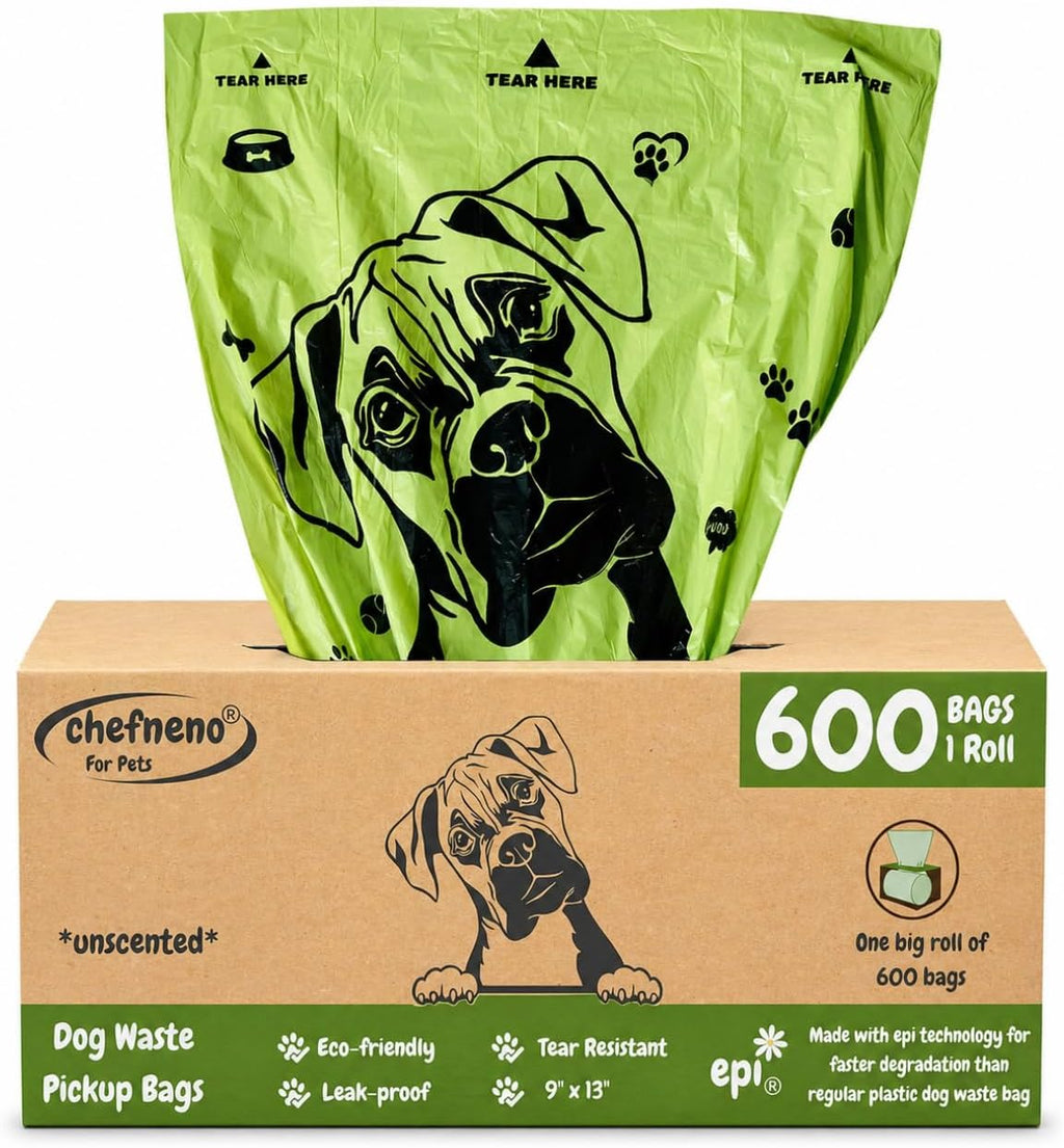 Doggy Poop Bags Biodegradable with Dispenser (1440 Bags) Eco-friendly Dog Waste Pickup Bags Landfill-friendly Refill Rolls Cat Waste Bags (Green, 72 Rolls, Unscented) - Image 14