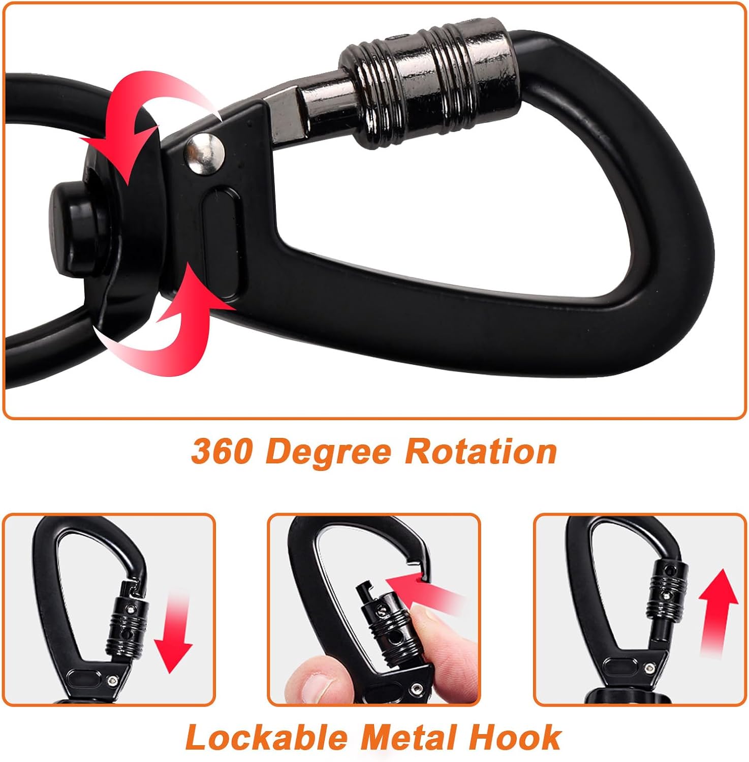 Comfortable padded EVA foam handle of the Wodondog reflective dog leash.