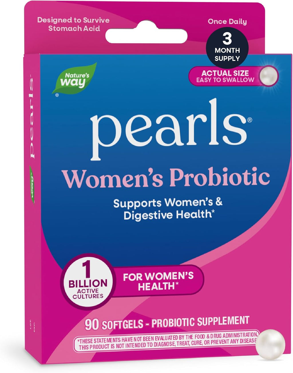 Nature's Way Women's Probiotic Pearls, Supports Vaginal Health*, 30 ct - Image 11