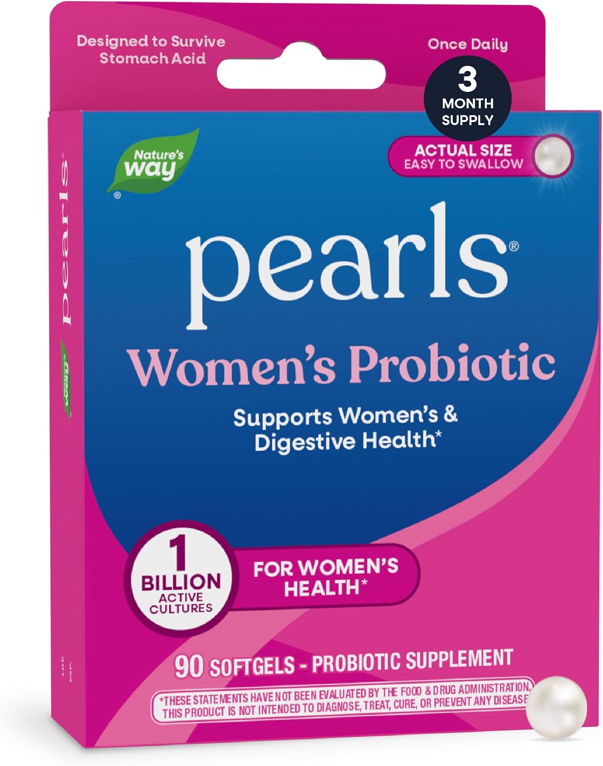 Nature's Way Women's Probiotic Pearls, Supports Vaginal Health*, 30 ct - Image 11
