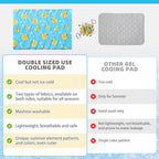 KOOLTAIL small animal cooling mat folded for travel use