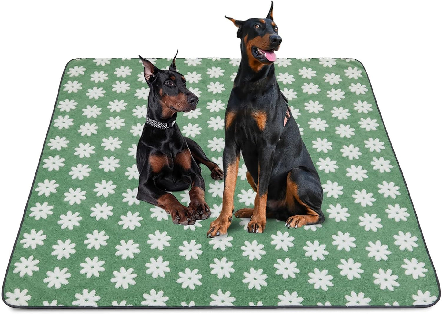 LOOBANI Washable Pee Pads for Dogs: 2 Pack Super Absorbent Reusable Puppy Pads, Leakproof and Waterproof Dog Training Pads Whelping Pads for Potty, Floor, Crate, Couch Bed and Travel, 36"x24" - Image 15