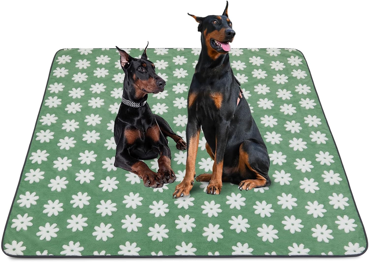 LOOBANI Washable Pee Pads for Dogs: 2 Pack Super Absorbent Reusable Puppy Pads, Leakproof and Waterproof Dog Training Pads Whelping Pads for Potty, Floor, Crate, Couch Bed and Travel, 36"x24" - Image 15