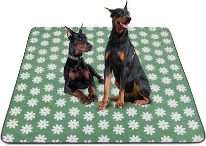 LOOBANI Washable Pee Pads for Dogs: 2 Pack Super Absorbent Reusable Puppy Pads, Leakproof and Waterproof Dog Training Pads Whelping Pads for Potty, Floor, Crate, Couch Bed and Travel, 36"x24" - Image 15