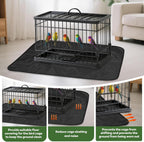 Lymoi anti slip pet mat being trimmed with scissors