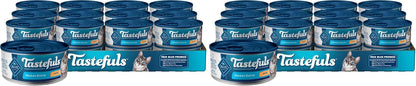 Blue Buffalo Tastefuls Wet Cat Food Pat Variety Pack (Chicken, Turkey & Chicken, Ocean Fish & Tuna) for Adult Cats, Made with Natural Ingredients, 5.5-oz. Each (24 Cans) - Image 14