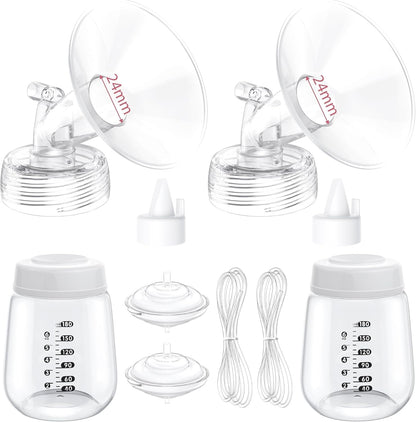 MilkFlow replacement parts kit for Spectra breast pumps front view