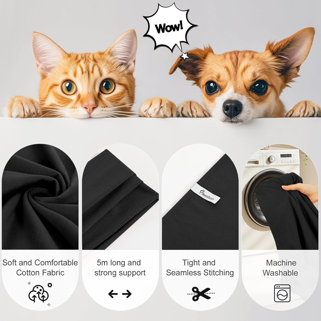 Small cat carrier sling showing breathable material