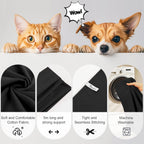 Small cat carrier sling showing breathable material