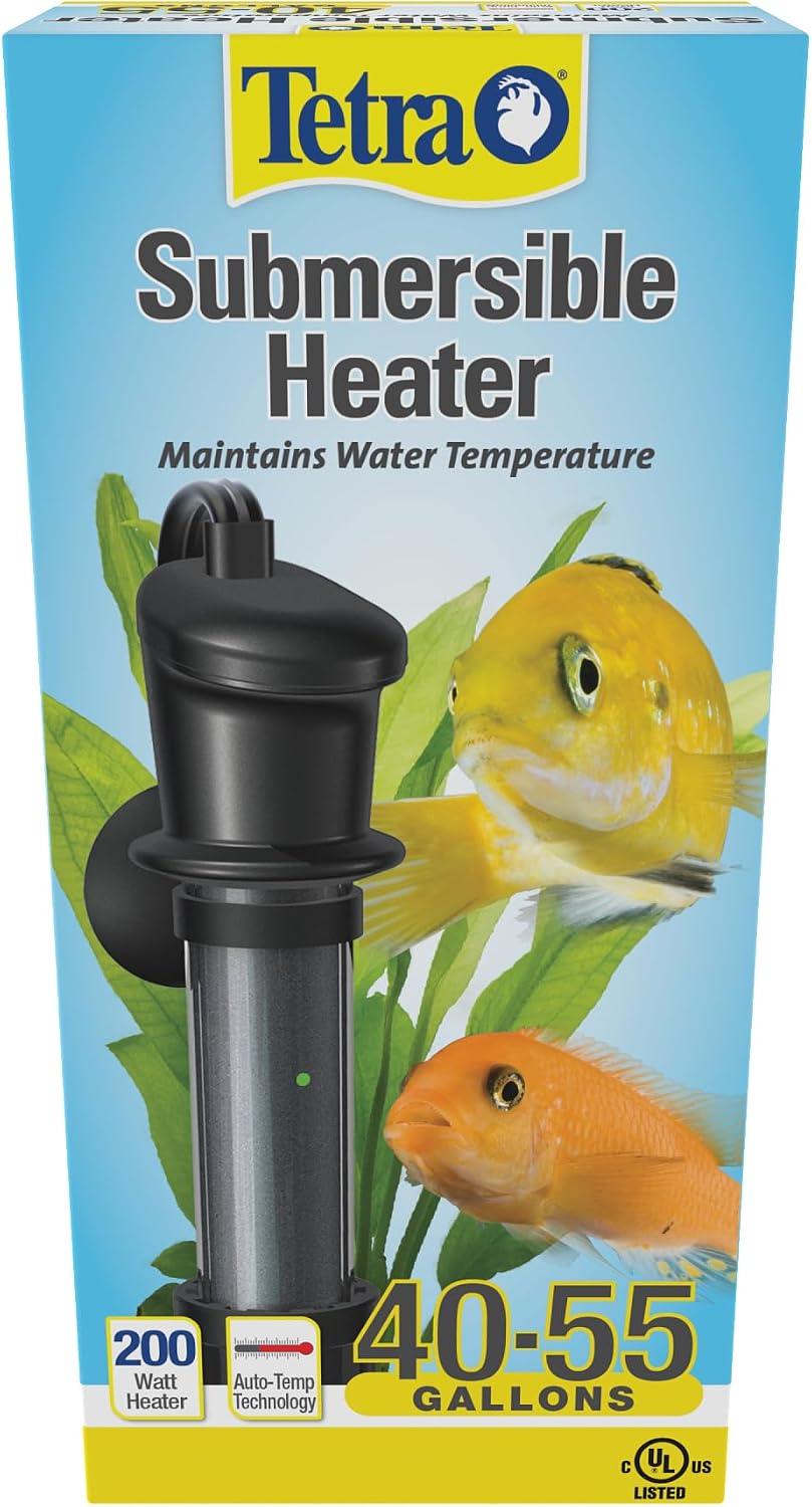 Tetra 26446 heater component and safety label view