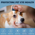 Cornisol dog eye drops application instructions on box
