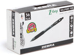Zebra Pen Z-Grip Retractable Ballpoint Pen, Smooth-Flowing Black Ink, 1.0mm Medium Point, School & Office Supplies, Ideal for Note-Taking, Journal and Planner Use, 7-Pack (22271) - Image 11