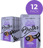 Twelve pack box of Tiki Pets Born Carnivore cat hydration supplement