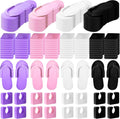 Suhine disposable pedicure slippers and toe separators kit front view