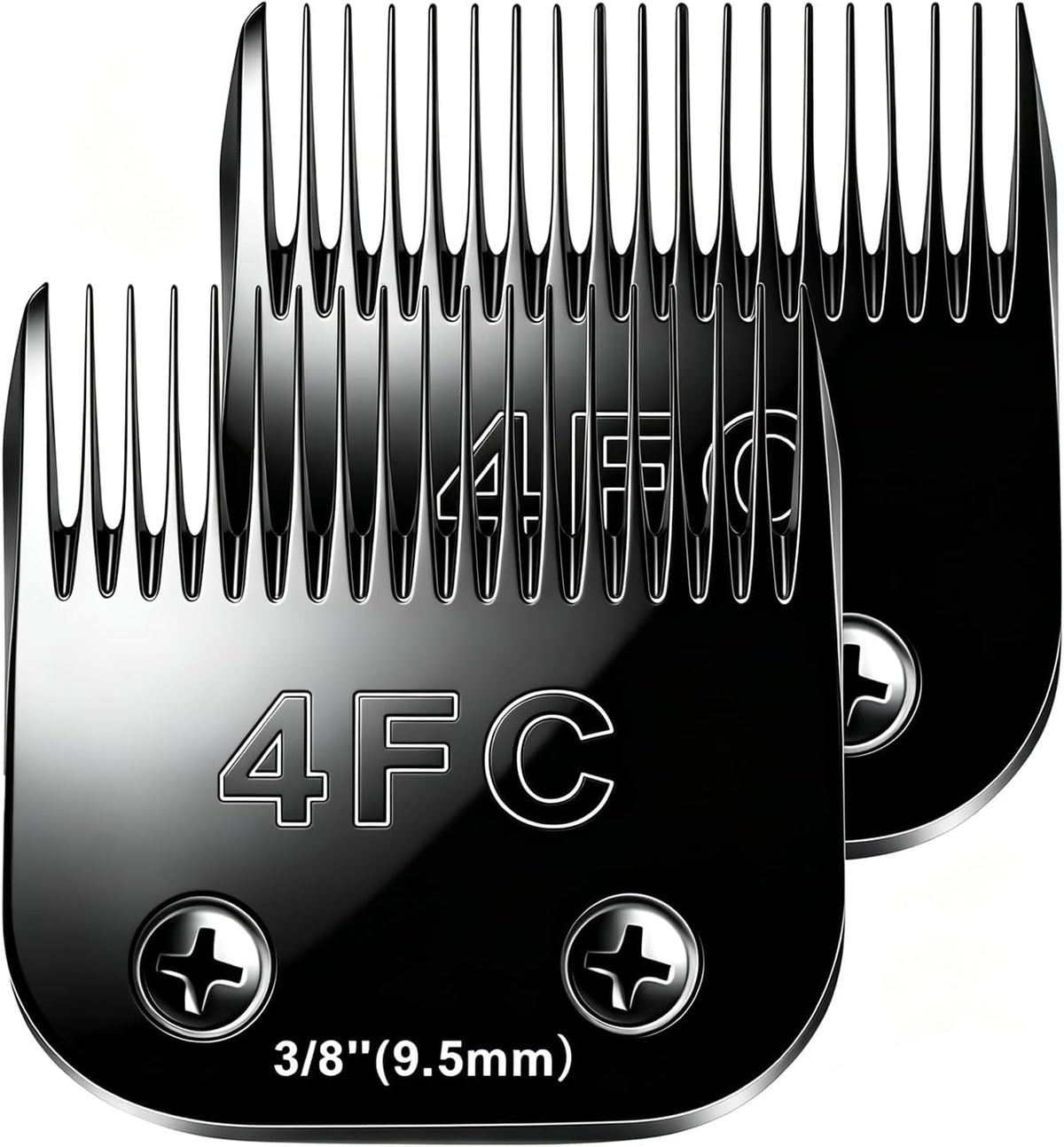 2PCS 7FC Blades Dog Grooming Blades Compatible with Andis Dog Clippers Blades,Dog Clipper Blades Compatible with Oster A5,Wahl km10 Dog Clippers for Animal Dog Cat Horse - Image 13