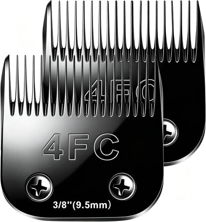 2PCS 7FC Blades Dog Grooming Blades Compatible with Andis Dog Clippers Blades,Dog Clipper Blades Compatible with Oster A5,Wahl km10 Dog Clippers for Animal Dog Cat Horse - Image 13