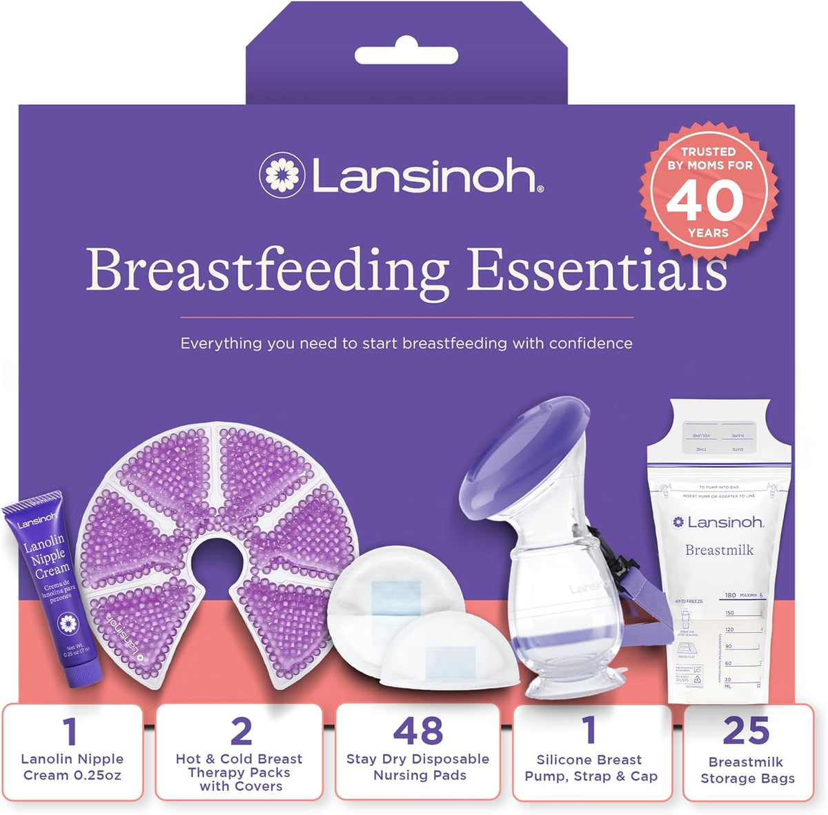 Lansinoh You've Got This Breastfeeding Essentials Kit front packaging